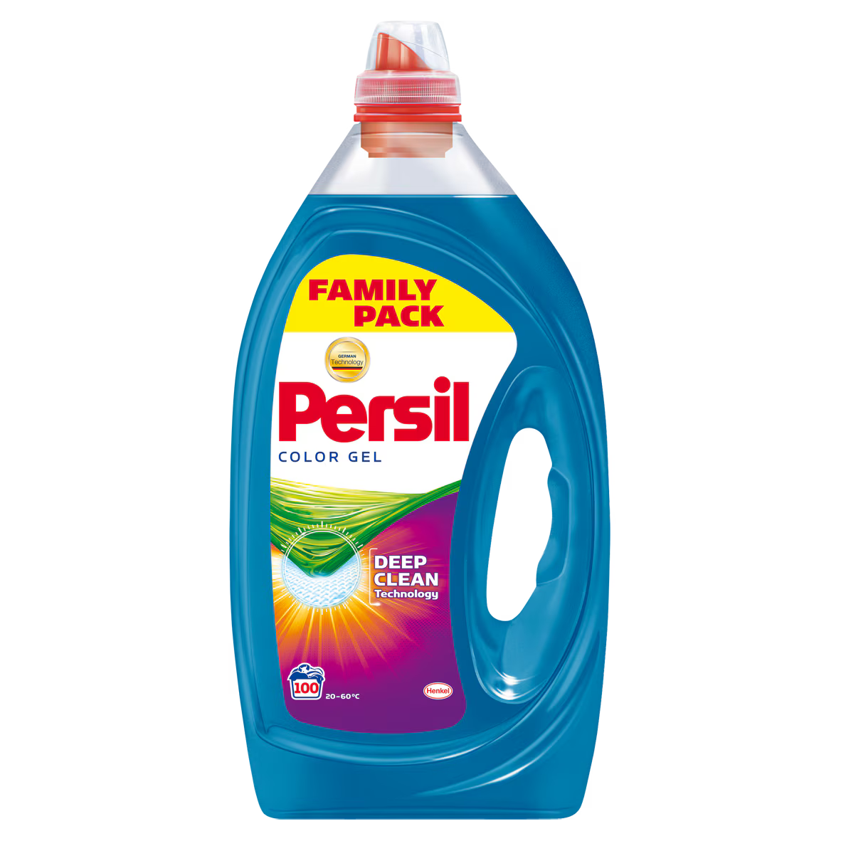 Detergent lichid Persil Color Gel, 100 spalari, 5L